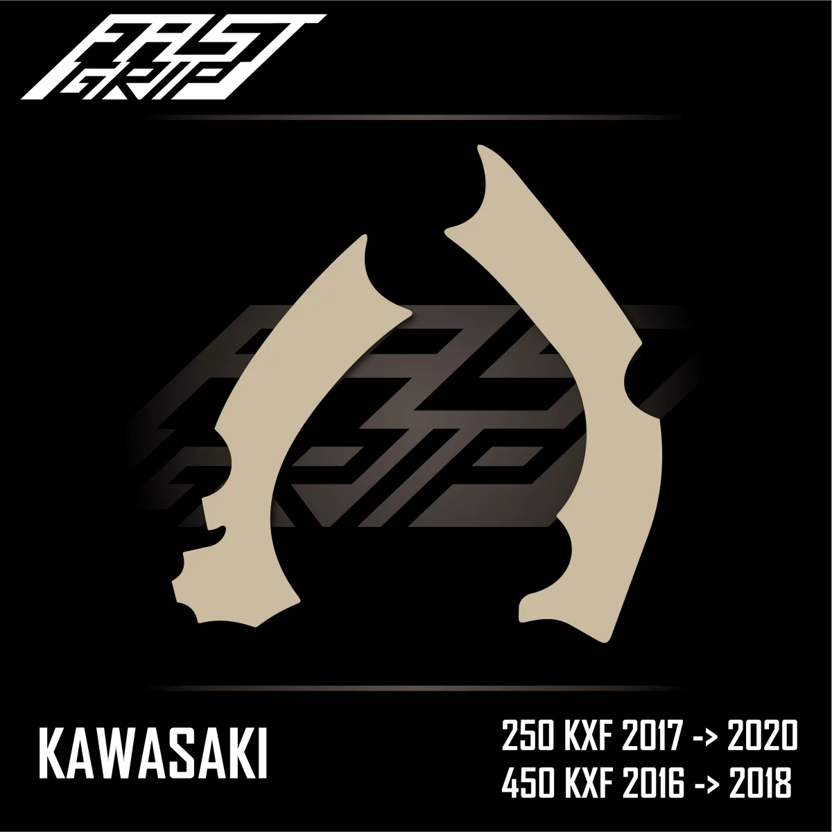 Kit protection Kawasaki KXF -> KXF -> SOFT Transparent Expériences Mémorables Extérieur
