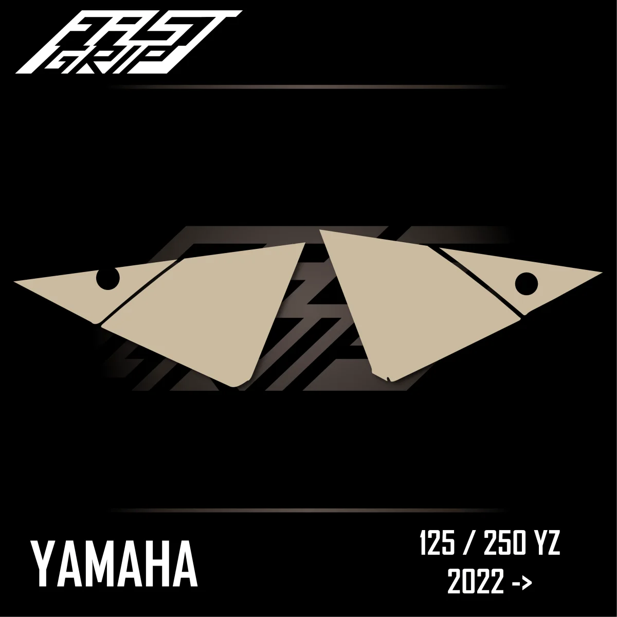 Kit autocollant protection plaques latérales Yamaha 125 / 250 YZ 2022 -> 2026 SOFT GRIP Transparent - Tout pour Créer des Expériences Mémorables en Extérieur FAST GRIP Protections plaques latérales Yamaha 65 YZ 2018 -> 2027 FULL GRIP  Transparent