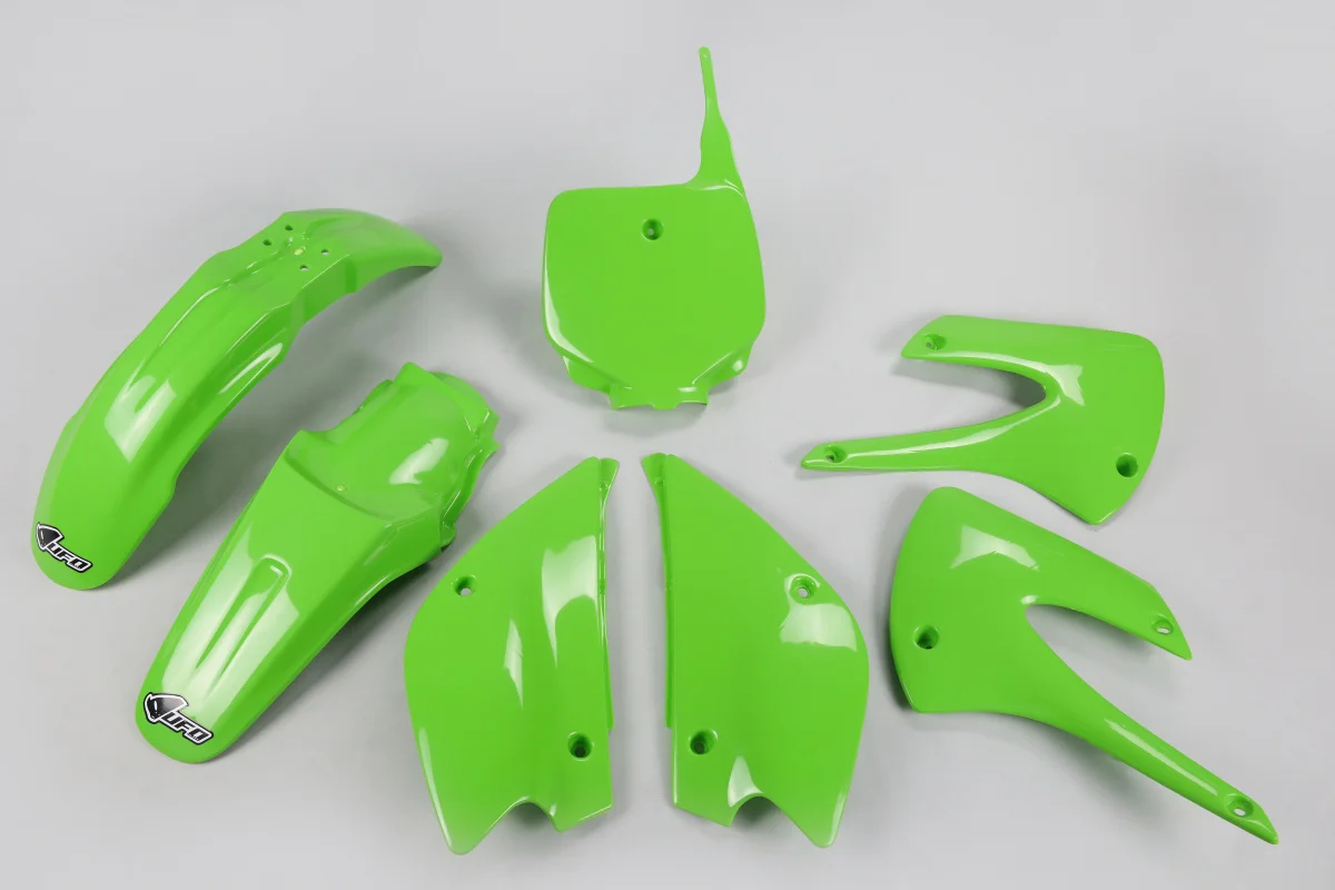 Plastique UFO Kawasaki 85 KX 1998 -> 2013 Kit complet - Tout pour Créer des Expériences Mémorables en Extérieur pour l'assemblage de pare-chocs avant de Changan Uni-K accessoires  extérieurs pièces automobiles pièces et accessoires d'origine - 2026 Pièces  automobiles, pièces