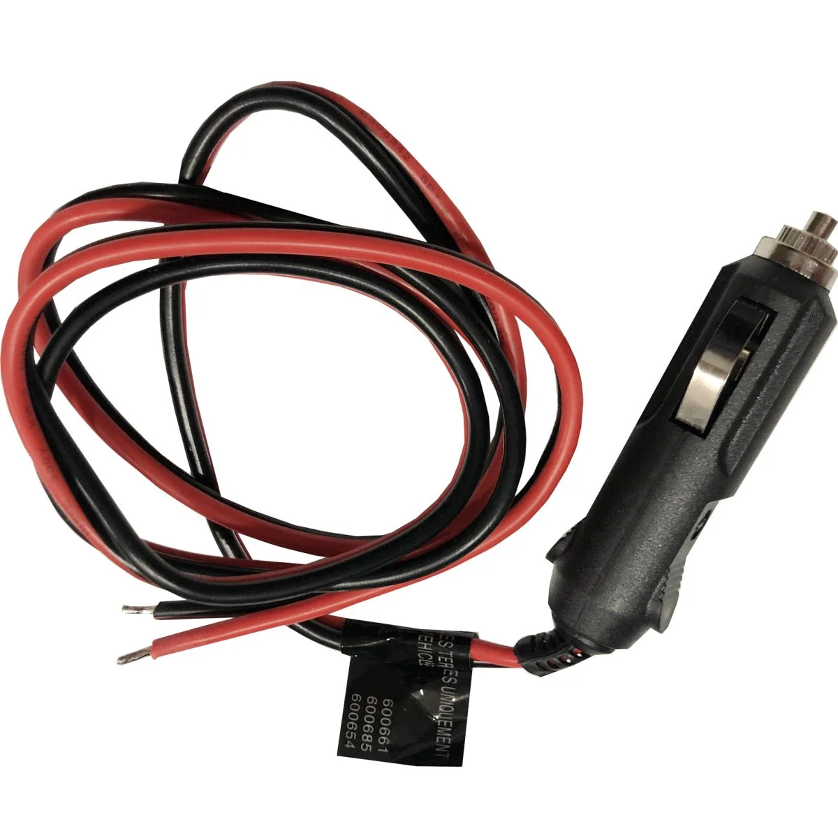Fiche pour allume-cigare 12V/24V, 12A - Accessoires double Outdoor pour Plus de Liberté de Mouvement