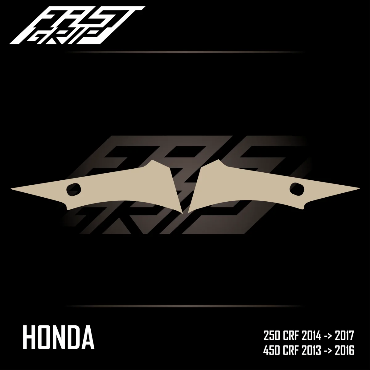 Kit autocollant protection ouïes de radiateur Honda 250 CRF 2014 -> 2017 / 450 CRF 2013 -> 2016 SOFT GRIP Transparent - Tout pour Créer des Expériences Mémorables en Extérieur - {'count': 1, 'name': '2022'}