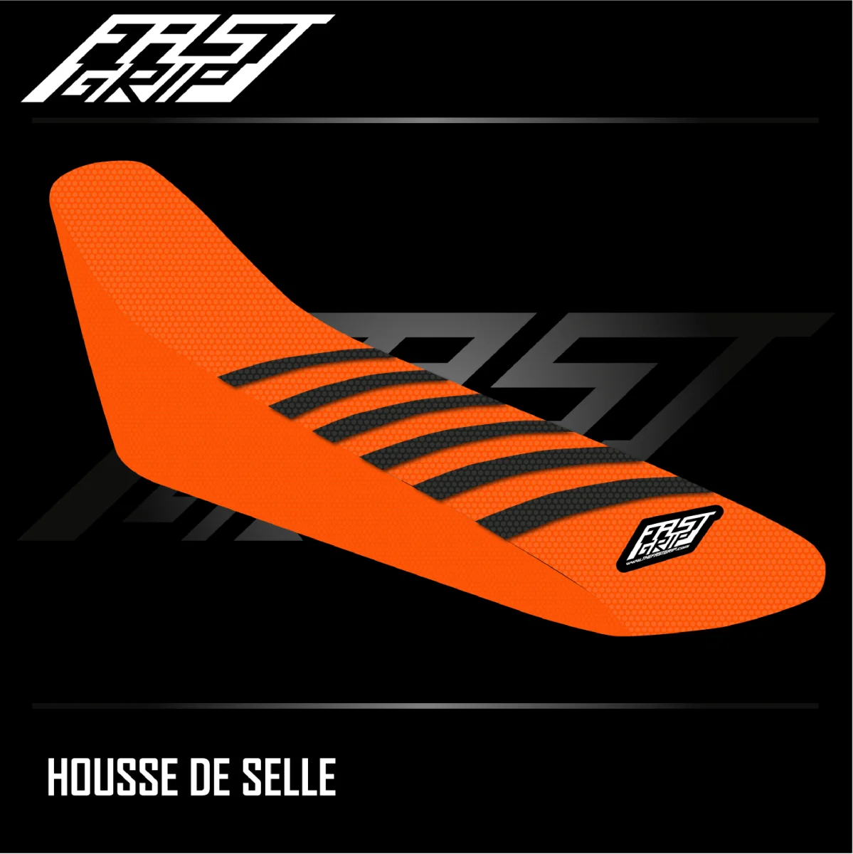 Housse de selle KTM 125 / 250 / 350 / 450 SX / SXF 2007 -> 2010 Orange | Noire - Tout pour Créer des City Expériences Mémorables en Extérieur