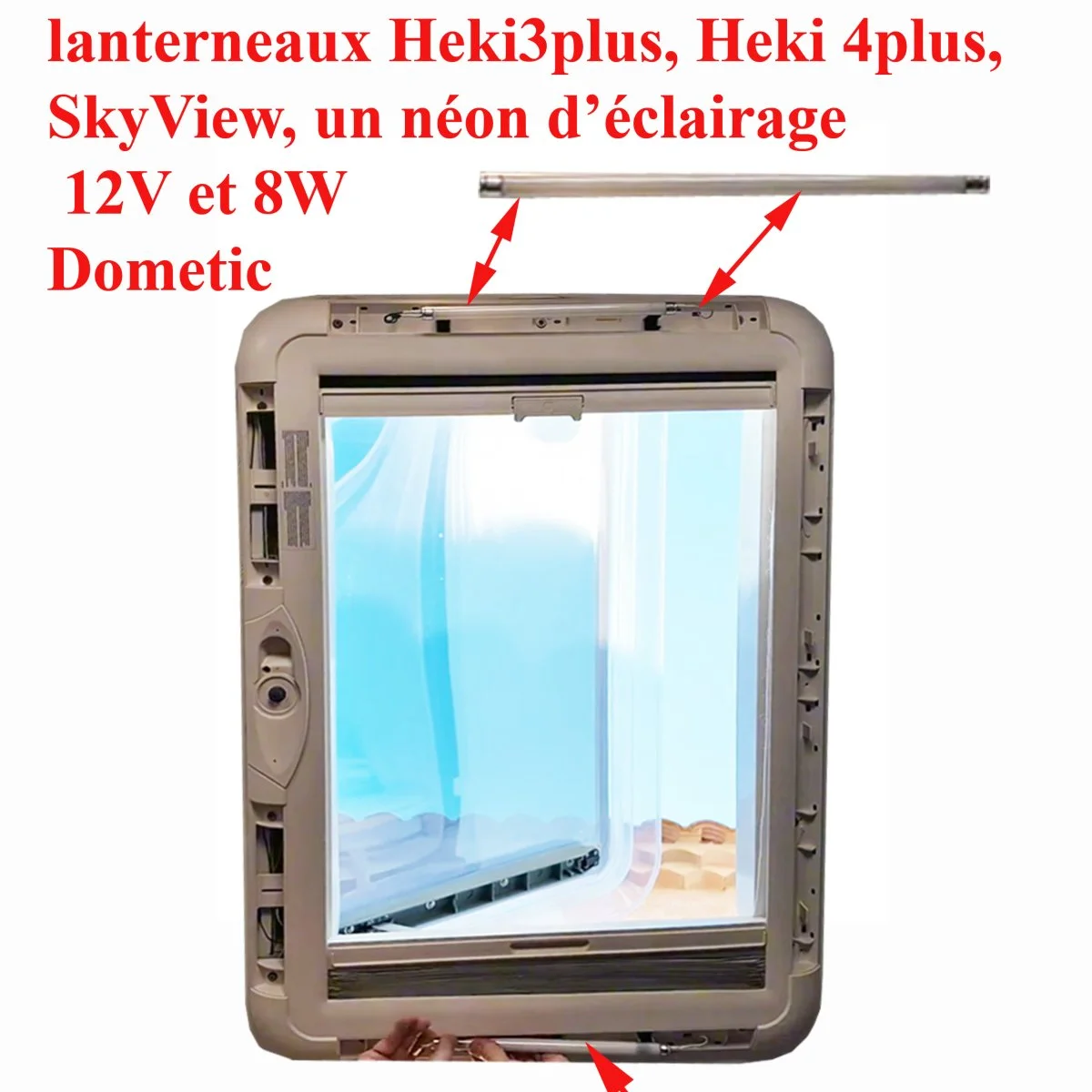 Dometic, lanterneaux Heki3plus, Heki 4plus, SkyView, un néon d’éclairage 12V et 8W - Accessoires Outdoor pour Plus de Liberté de Mouvement ?url=https://media.obelink.fr/media/catalog/product/m/i/midihekistylebeugel-ecommerce_1.jpeg&w=3840&q=75