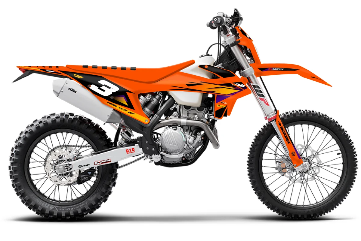 Kit déco NG KTM 125 / 250 / 300 / 350 / 450 / 500 EXC / EXCF / TPI 2020 -> 2023 | Originality 2026 - Tout pour Créer des Expériences Mémorables en Extérieur My first review of the KTM EXC-F 450 2025