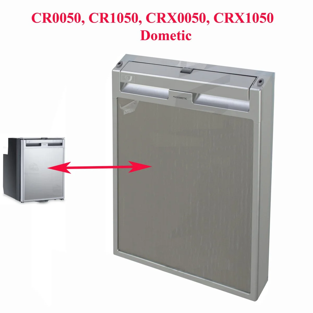 Dometic, porte complète des réfrigérateurs CR0050, CR1050, Vente CRX0050, CRX1050 - Accessoires Outdoor pour Plus de Liberté de Mouvement