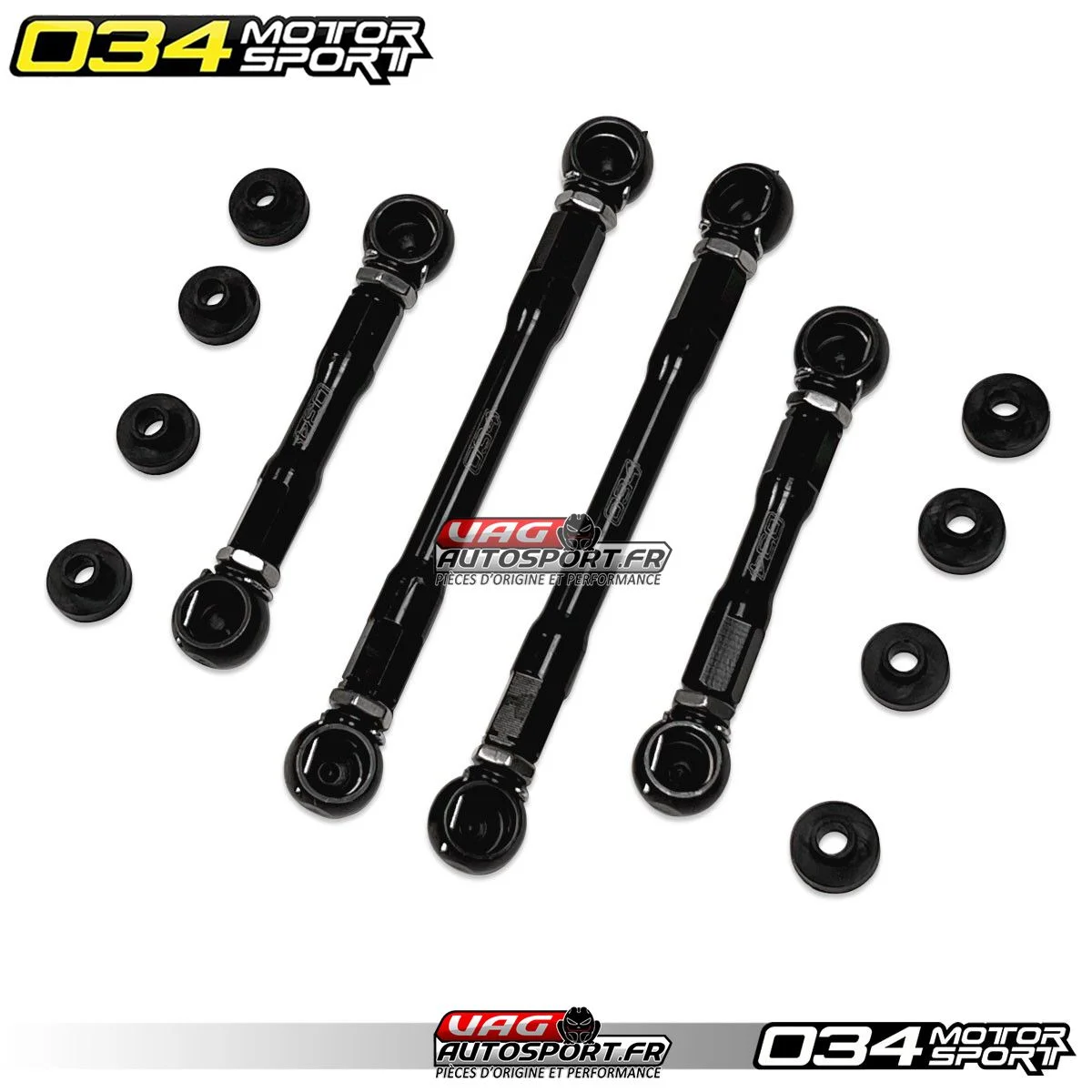 Kit biellettes réglables aluminium Audi B9 B9.5 SQ5 A6 S6 RS6 A7 S7 RS7 Q7 SQ7 4M8 Q8 SQ8 RSQ8 E-Tron SUV w/ 034 401-Z072 Saldi Straordinari Offerte Speciali Disponibili Adesso