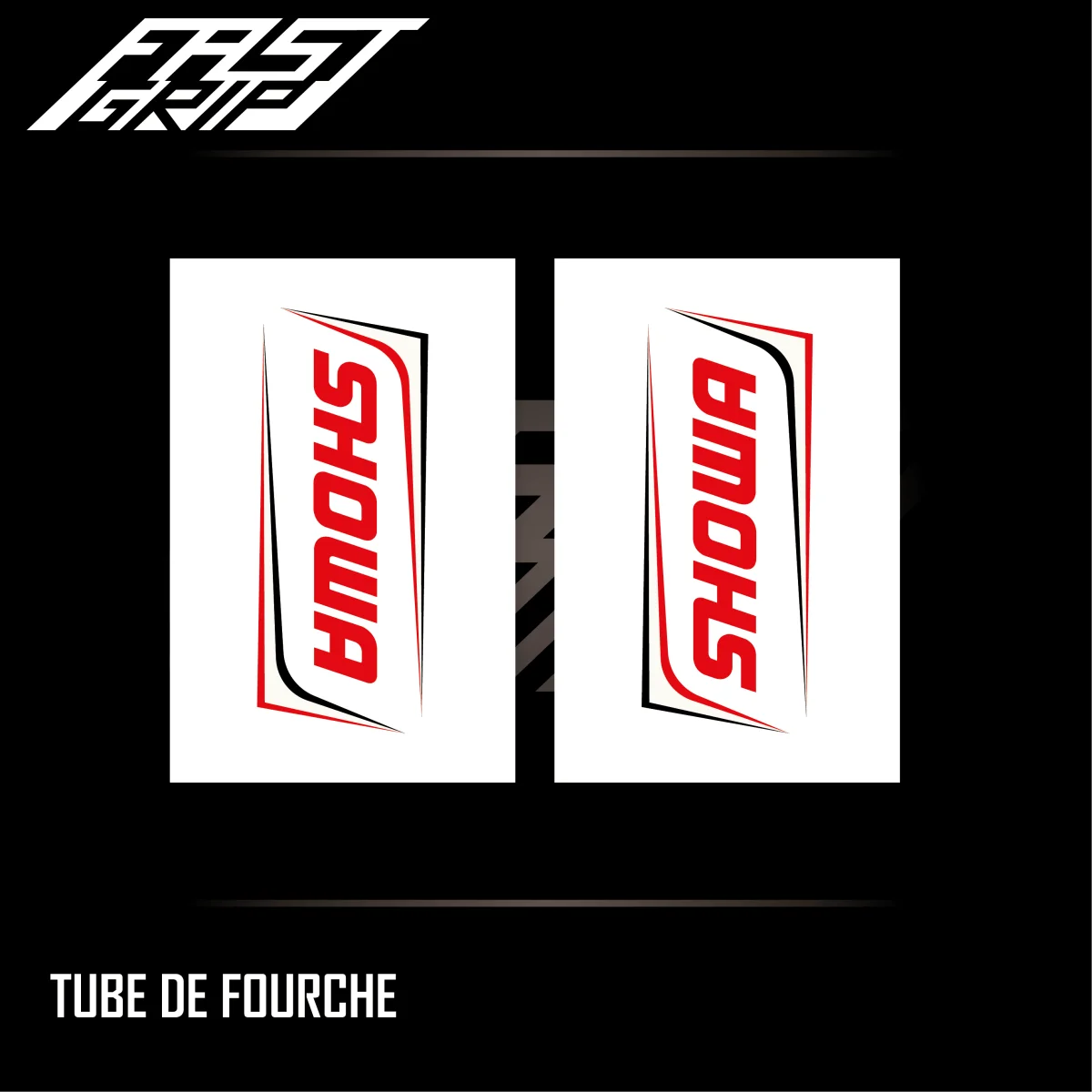 Kit tube fourche SHOWA fond blanc Expériences Mémorables Extérieur