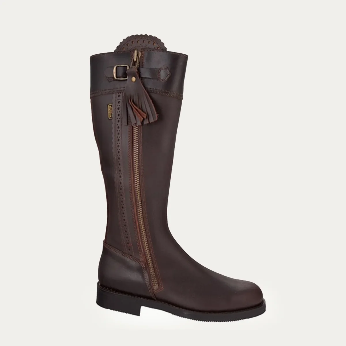 Bottes Espagnoles hautes sans elastique - E-shop mondial – Produits durables, modernes et accessibles partout Bottes Cuir Femme | Plates ou à Talons - Pied de Biche