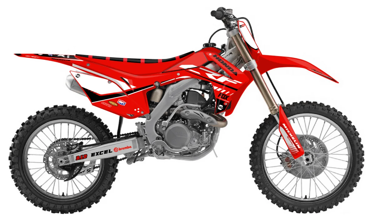 Kit déco NG Honda 250 CRF 2014 -> 2017 / 450 CRF 2013 -> 2016 021 | PUSH Séries - Tout pour Créer des Expériences Mémorables en Extérieur
