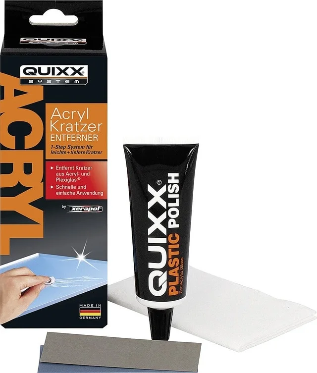 QUIXX Décapant pour rayures acryliques Contenu 50 g, version CH - Offre limitée dans le temps ⏳ Ne tardez Voiture pas à commander !
