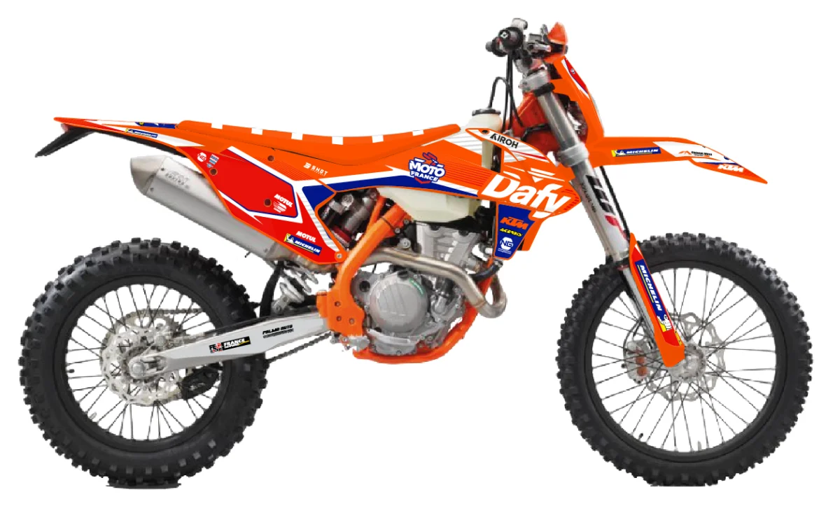 Kit déco NG KTM 125 / 250 / 300 / 350 / 450 / 500 EXC / EXCF / TPI 2017 -> 2019 | DAFY ray Enduro Team ISDE 23 - Tout pour Créer des Expériences Mémorables en Extérieur
