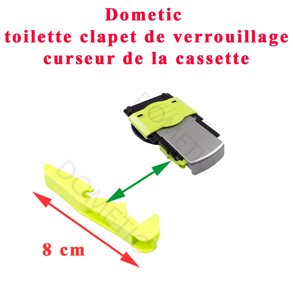 Dometic levier verrouillage curseur cassette toilettes CT CTLP CTS CTW Accessoires Outdoor Liberté Mouvement