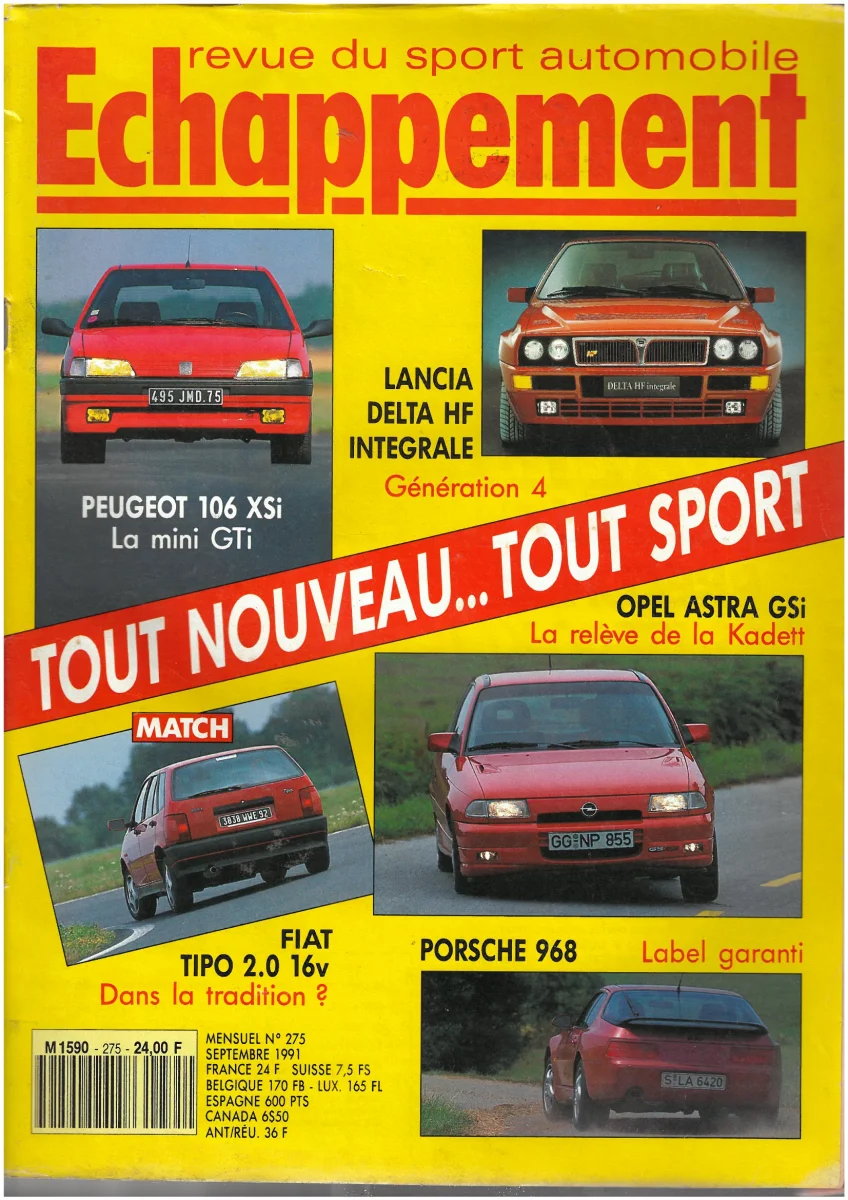 Echappement N°275 Septembre 1991 - Vins Rouges Harmonieux pour Chaque Occasion Renault Transport Auto d'occasion à acheter sur TruckScout24