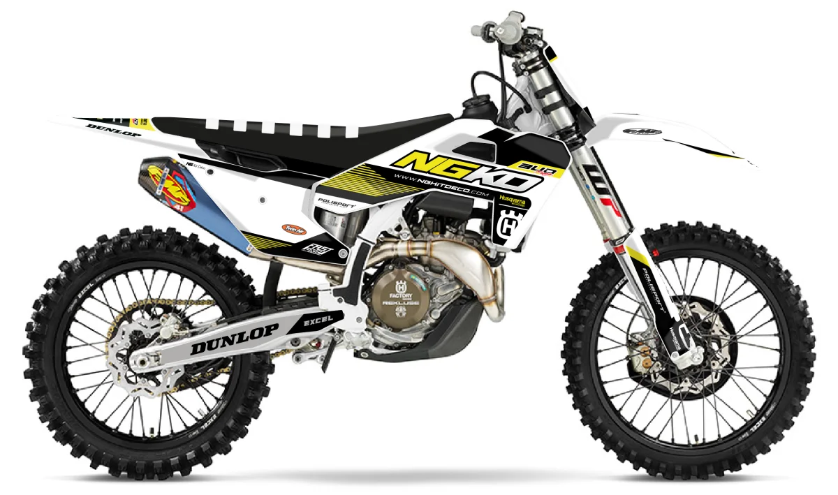 Kit déco NG Husqvarna 125 / 250 / 300 / 450 TC / FC 2025 -> 2027 | ANO Séries - Tout pour Créer des Expériences Mémorables identity en Extérieur