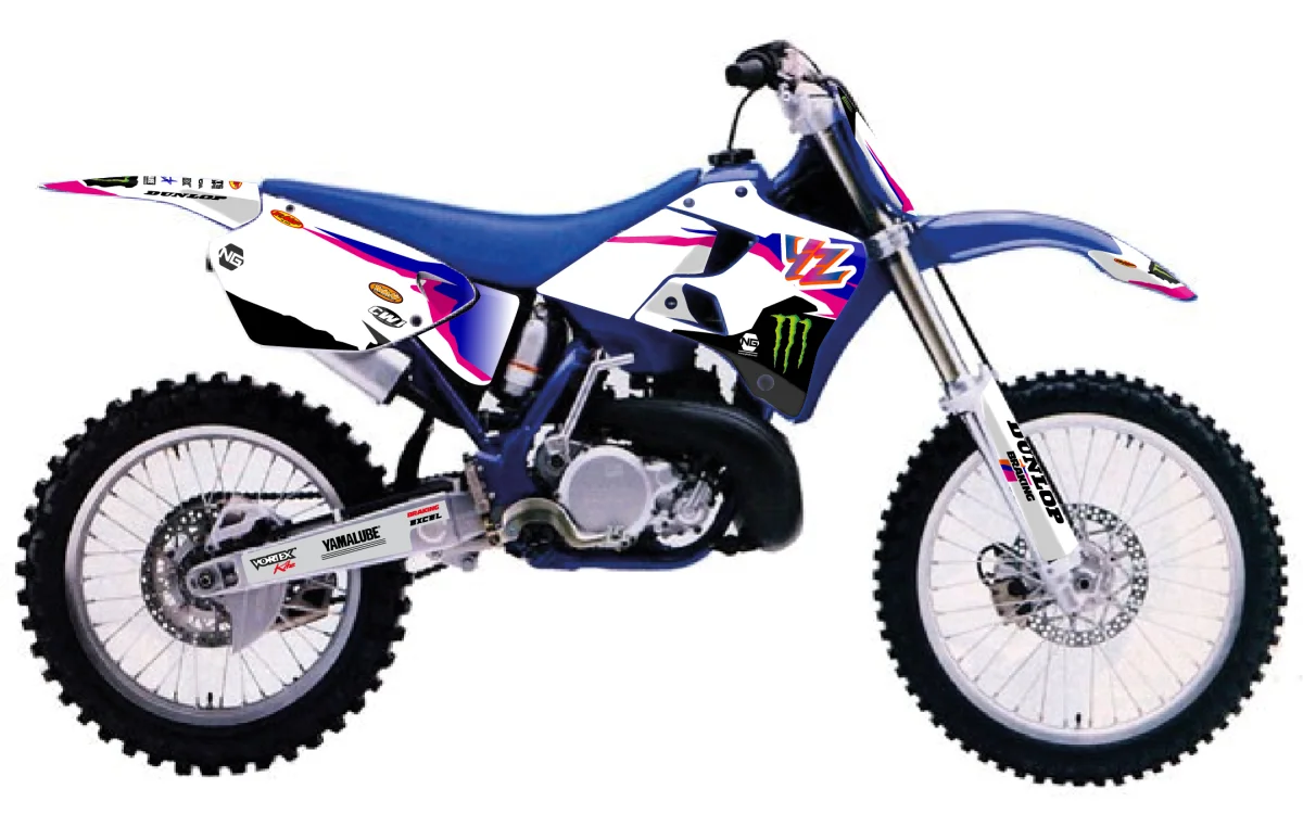 Kit déco NG Yamaha 125 / 250 YZ 1996 -> 2001 | 50 TH anniversaire - Tout pour YAMAHA Créer des Expériences Mémorables en Extérieur