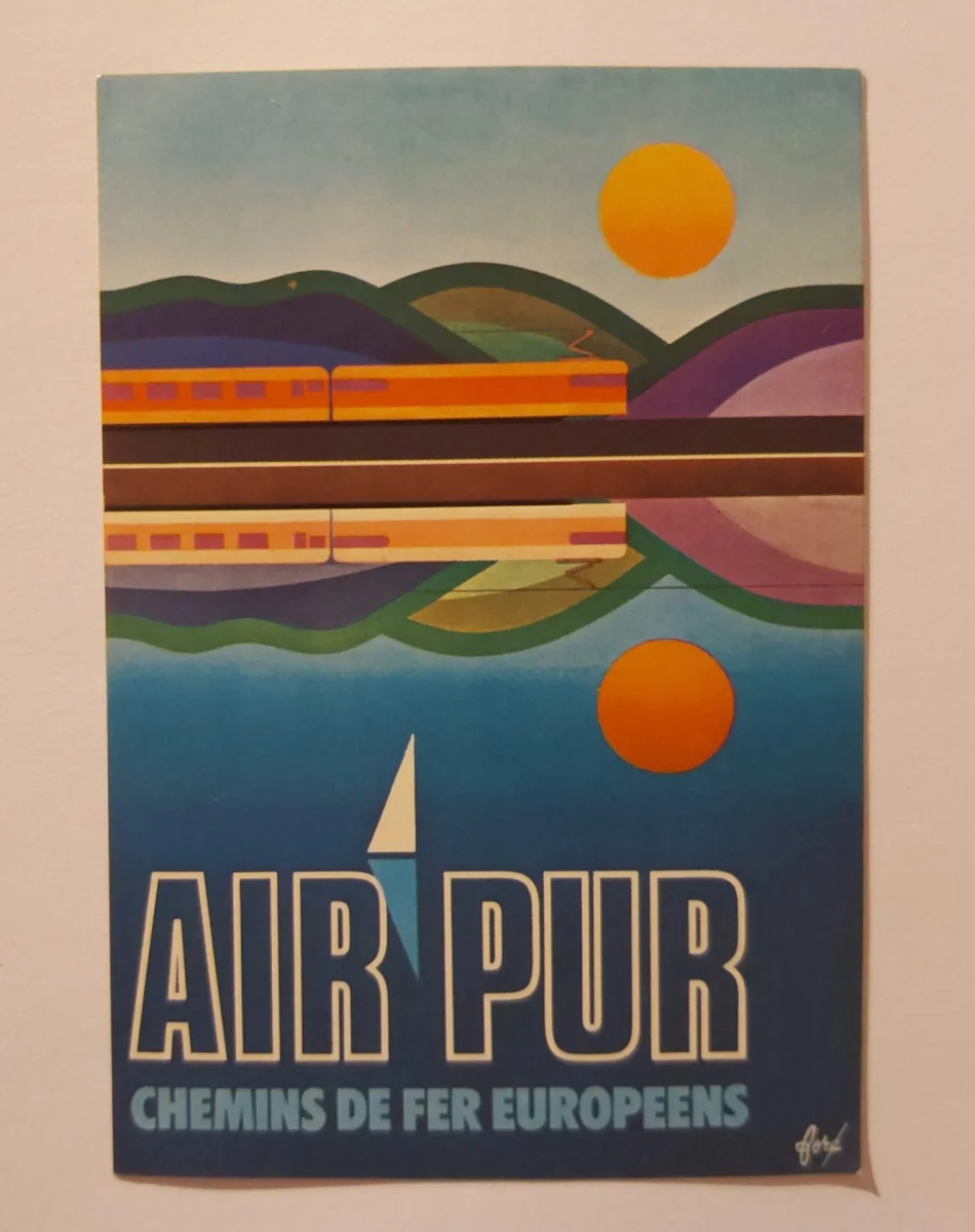 Autocollant Air pur chemins de fer Europeens - Vins Rouges Harmonieux pour Chaque Occasion - {'count': 1, 'name': 'Verre'}