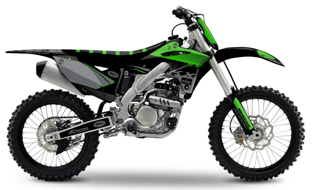 Kit déco NG Kawasaki 250 Tiles KXF 2013 -> 2016 | SB Séries - Tout pour Créer des Expériences Mémorables en Extérieur