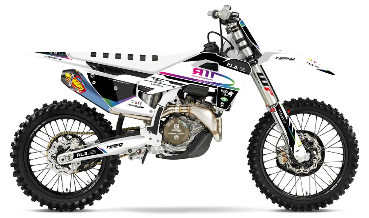 Kit déco NG Husqvarna 125 / 250 / 300 / 450 TC / FC 2025 -> tidy 2027 | Team RID 2025 - Tout pour Créer des Expériences Mémorables en Extérieur