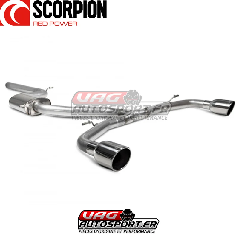 Demi-ligne d’échappement inox pour VW Golf GTI MK8 2.0 TSI EA888 GEN4 – SVWS064 – Scorpion - Saldi Straordinari – Offerte Speciali Disponibili Adesso - {'count': 5, 'name': 'SCORPION'}