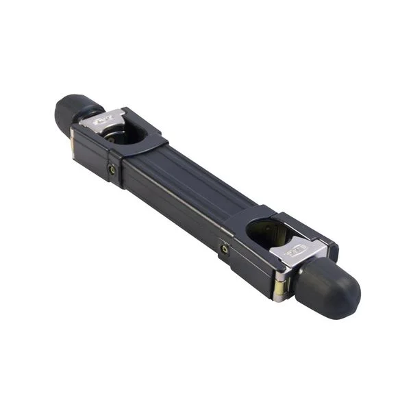 Barre de liaison Rive – D.36 Anodisé noir 160mm (2xOPEN) - ​Boulangerie-Pâtisserie | Pain au Levain & Viennoiseries​ - {'count': 5, 'name': 'inox'}