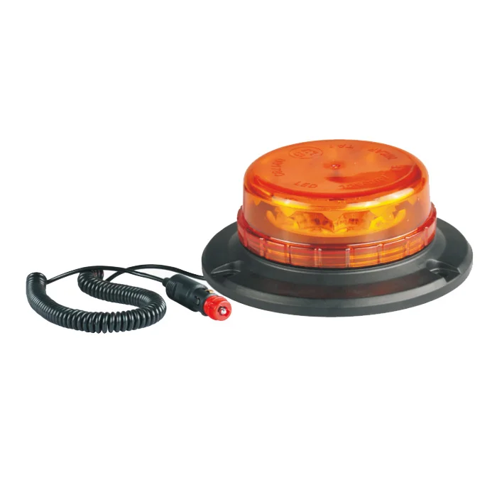 Girophare plat orange 12 led extra-plat base magnetic 12V/24V - Accessoires Outdoor pour Plus de Liberté de Mouvement