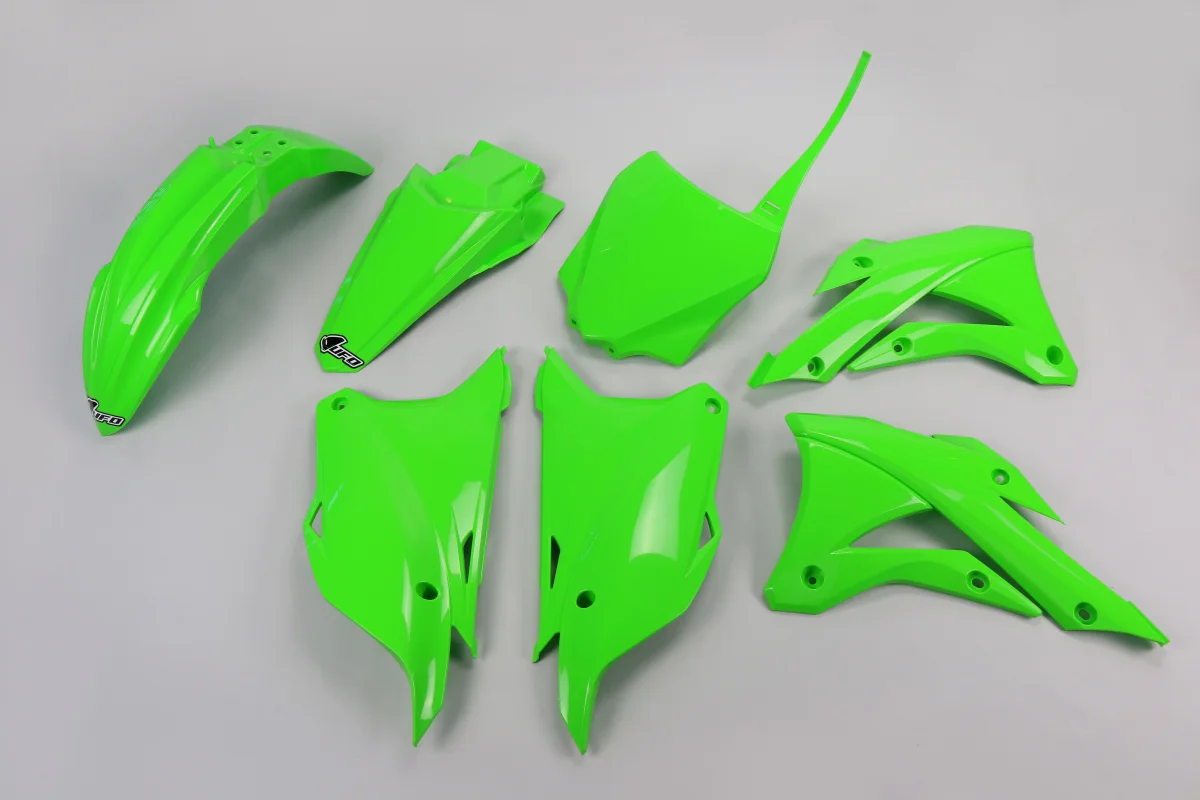 Plastique UFO Kawasaki 85 KX 2014 -> 2021 Kit complet - Tout pour Créer des Expériences Mémorables en Extérieur - {'count': 1, 'name': 'Renault'}