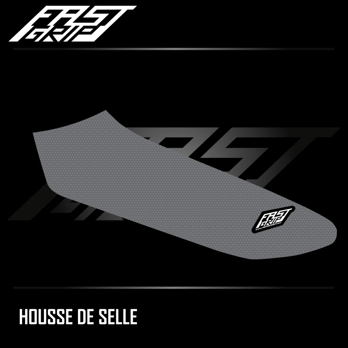 Housse selle monobloc Fantic 250 450 XEF 2021 XEF 2025 -> Grise Expériences Mémorables Extérieur