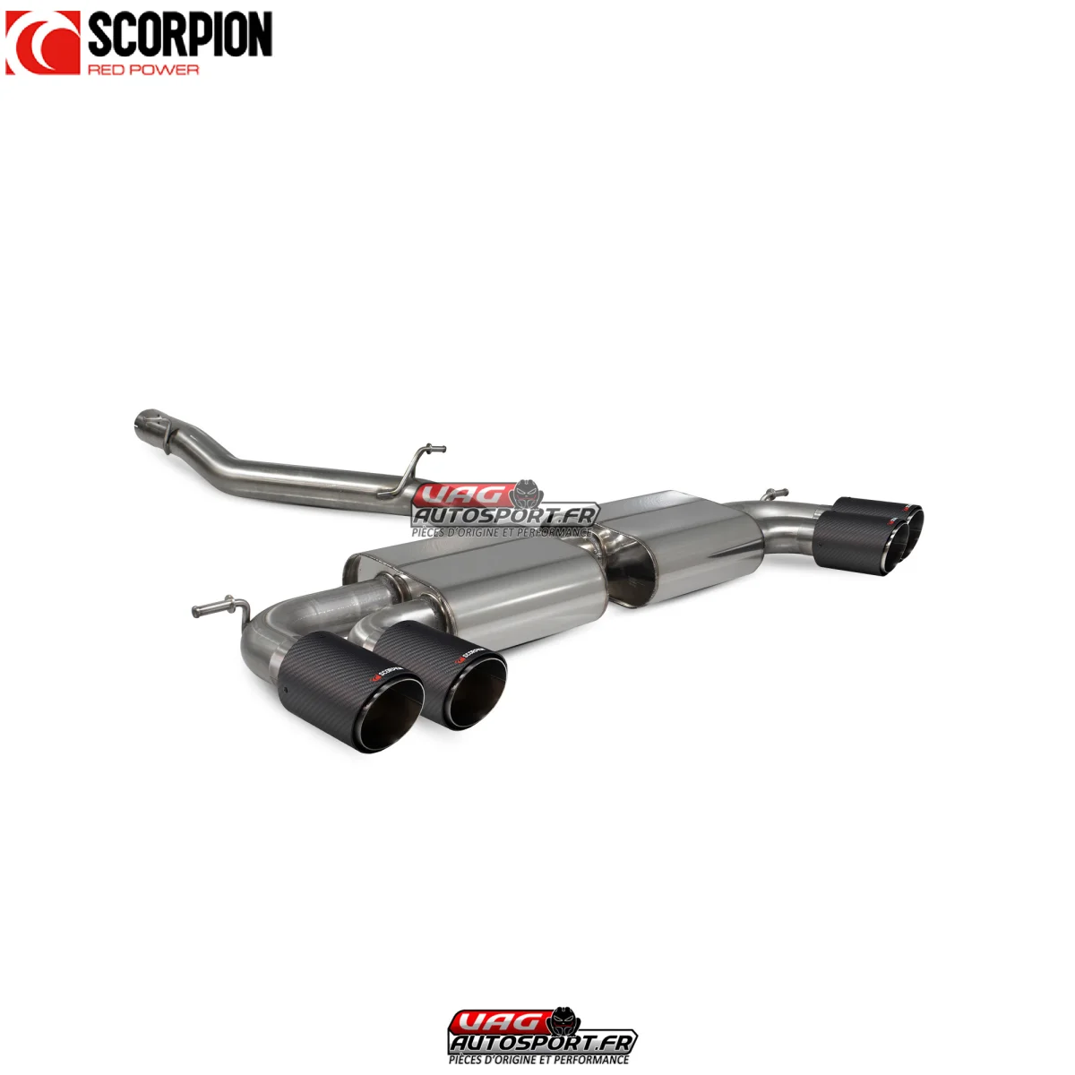 Catback non résonné sans valves – Audi S3 3-Door/Sportback Audi 8V – SAUS109CF – Scorpion - Saldi Straordinari – Offerte Speciali Disponibili Adesso