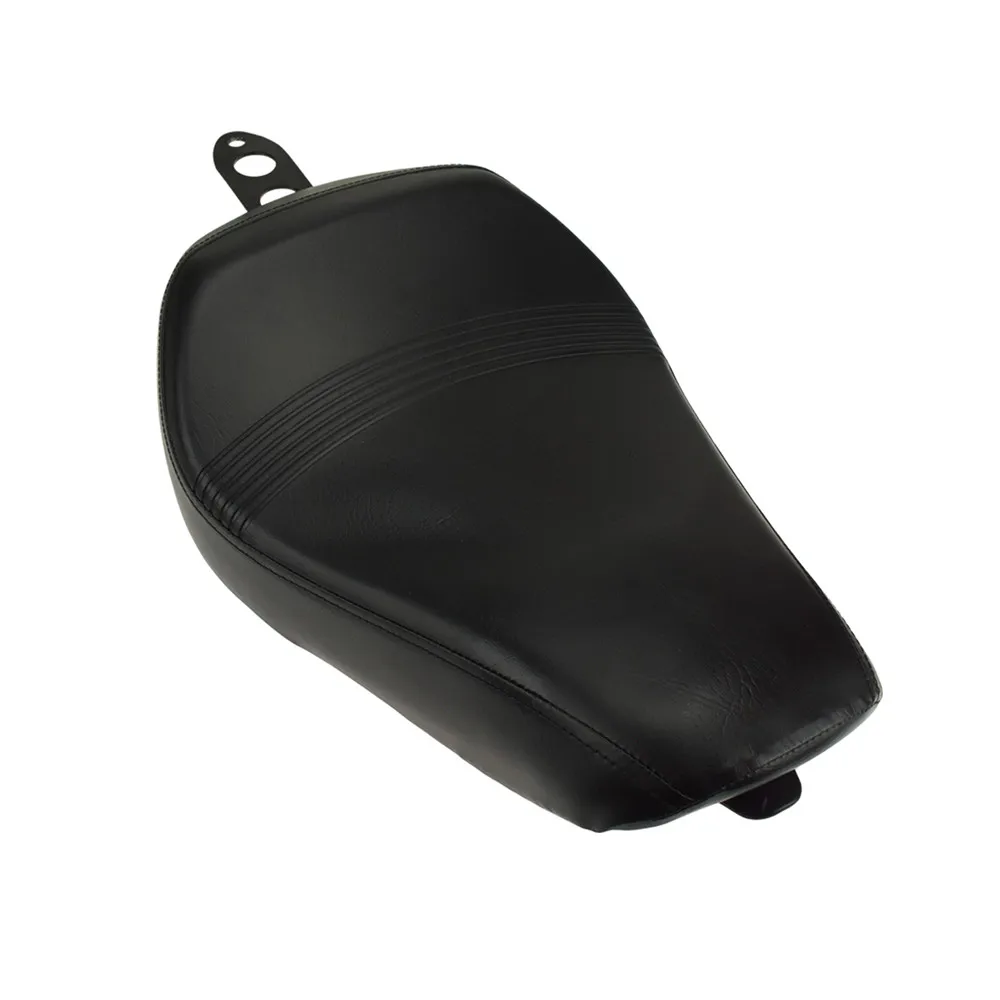 Selle moto noire cuir style Harley Davidson 44x26cm ergonomique universelle confort quotidien ou longue route - ​Drones Professionnels & Grand Public | spécialiste Boutique Française