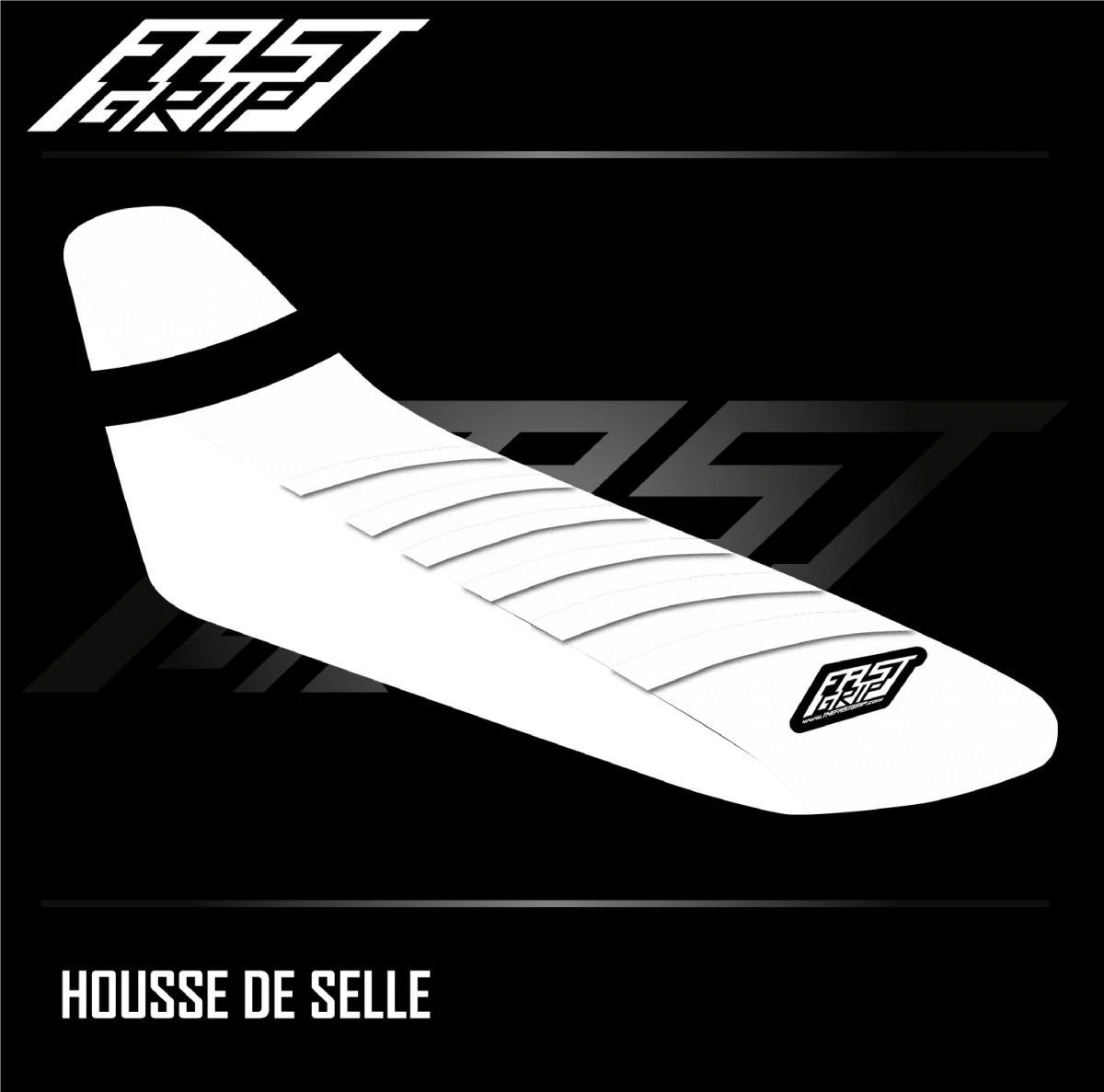 Housse de selle Fantic 250 / 450 XEF 2021 -> 2026 / 310 XEF 2025 -> 2026 Blanche - Tout pour Créer des Expériences Mémorables en Extérieur Housse de selle pour moto | Antidérapant | résistant et durable