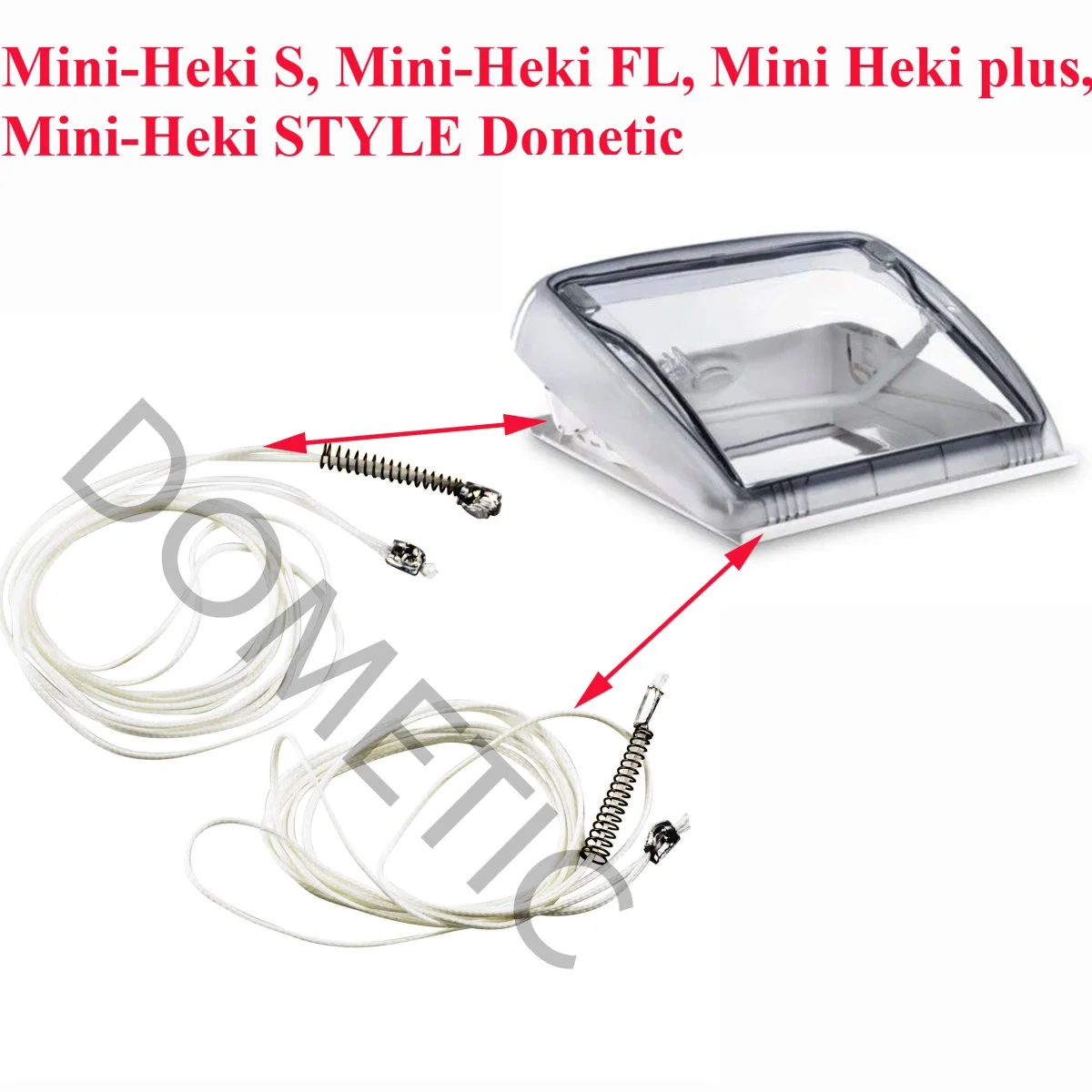 Dometic câbles store moustiquaire lanterneau Mini Heki AirQuad Mini-Heki Mini-Heki FL Mini Heki Mini-Heki STYLE Accessoires Outdoor Liberté Mouvement
