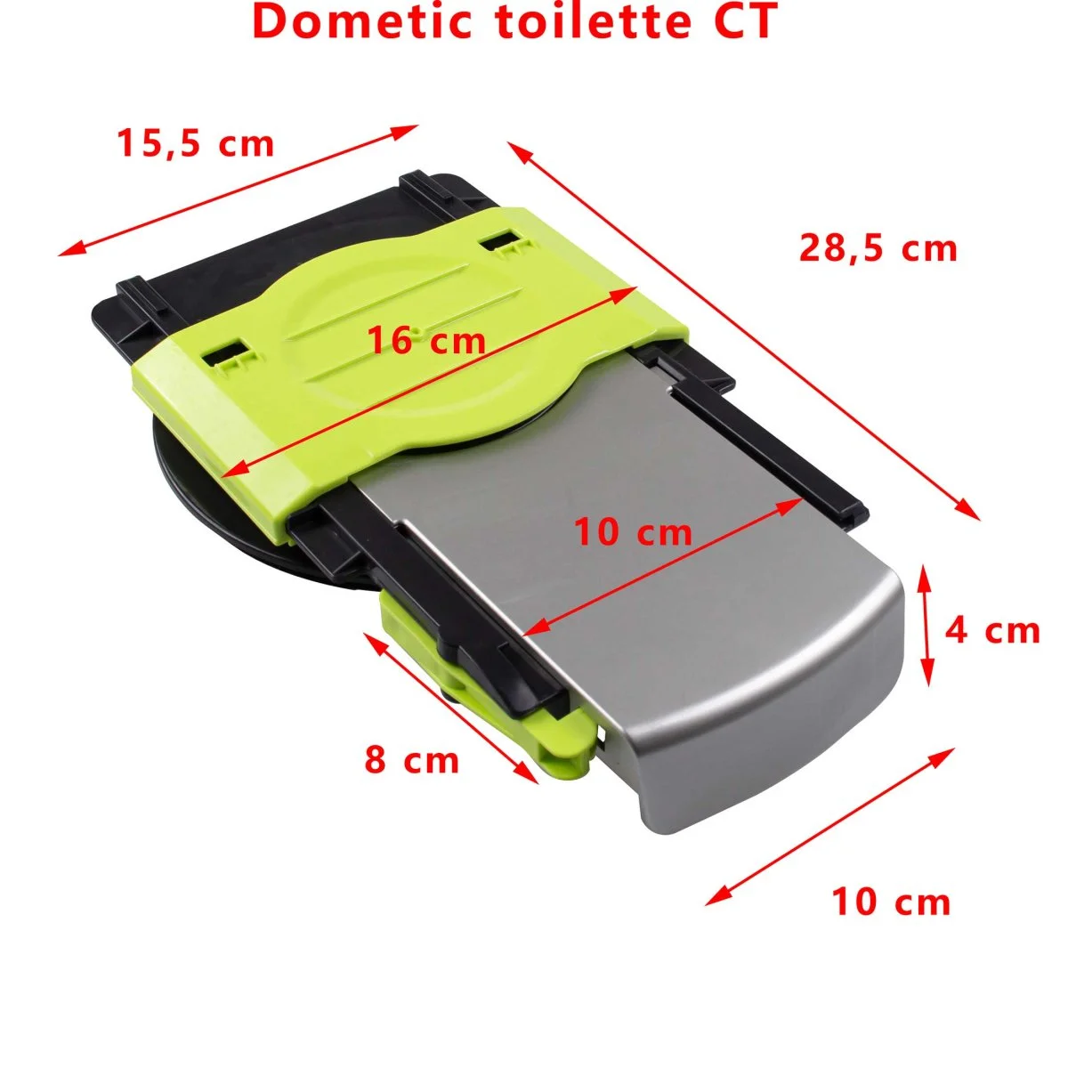 Dometic, curseur complet avec joints pour toilettes à cassette CT3050 CT3110 CTS3050 CTS3110 CTLP3050 CTLP3110 CTW3050 CTW3110 Dometic - Accessoires Outdoor pour Plus de Liberté de Mouvement - {'count': 1, 'name': 'Wirquin'}