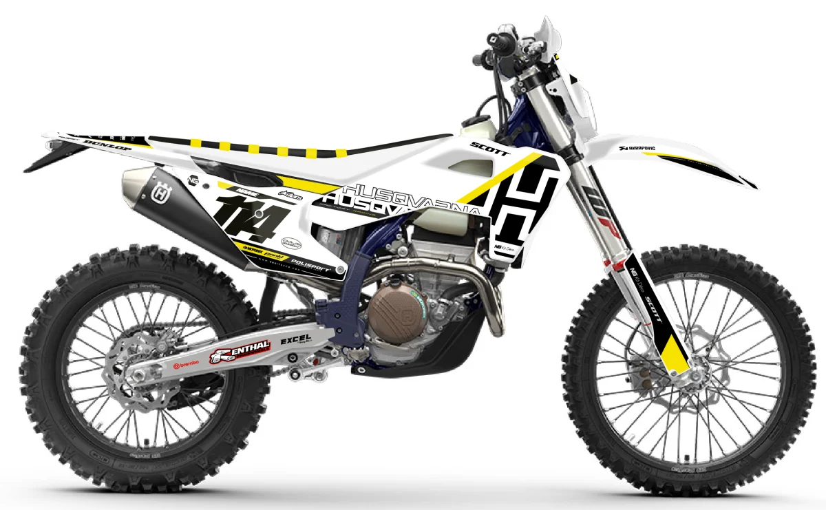 Kit déco NG Husqvarna 125 / 250 / 300 / 350 / 450 / 501 TE / FE 2026 | ARTICA Séries - Tout pour Créer des Expériences Mémorables en Extérieur - {'count': 1, 'name': '1/2'}