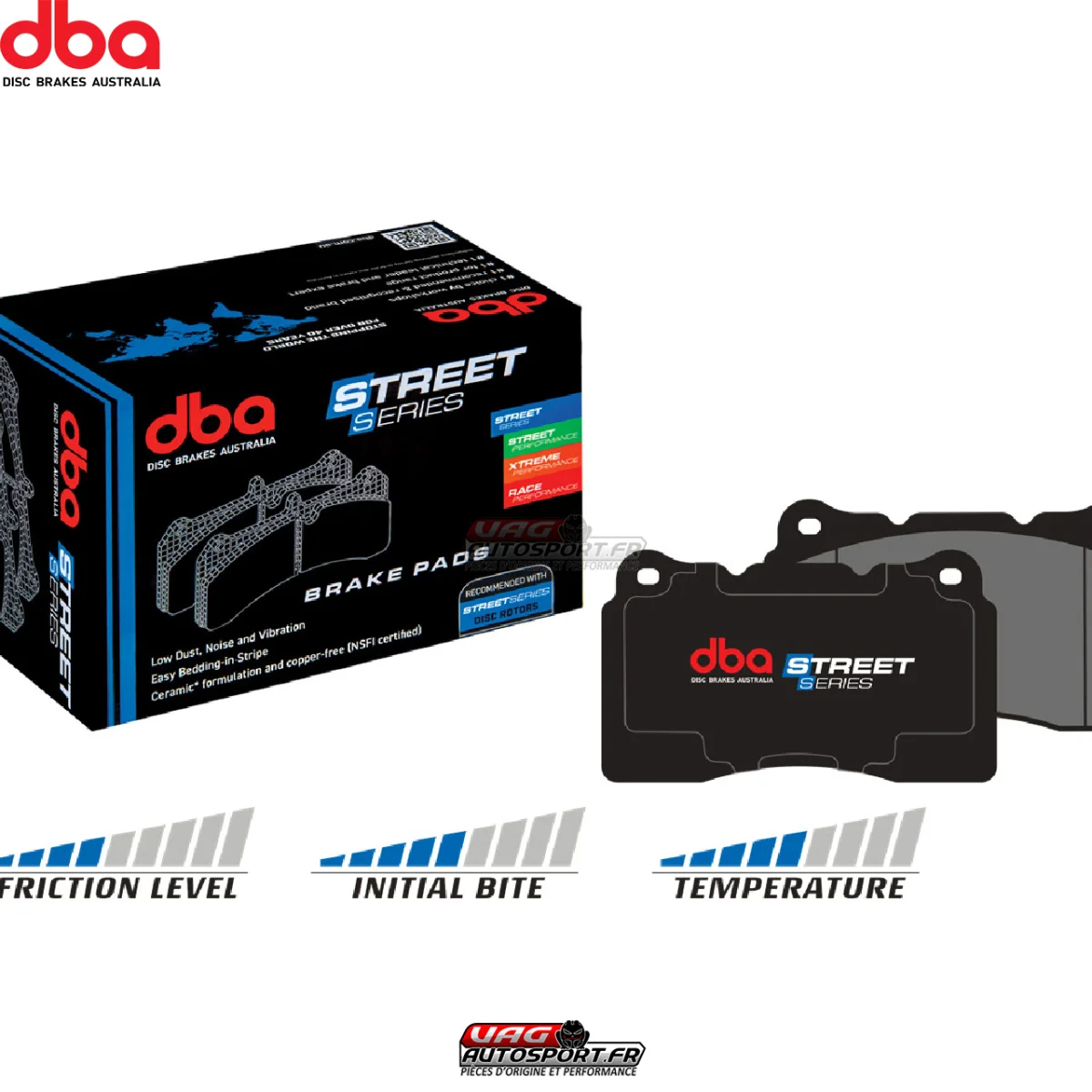 Plaquettes de frein Avant – Street Series Ceramic – DB318SS – DBA Brakes - Saldi Straordinari Original – Offerte Speciali Disponibili Adesso