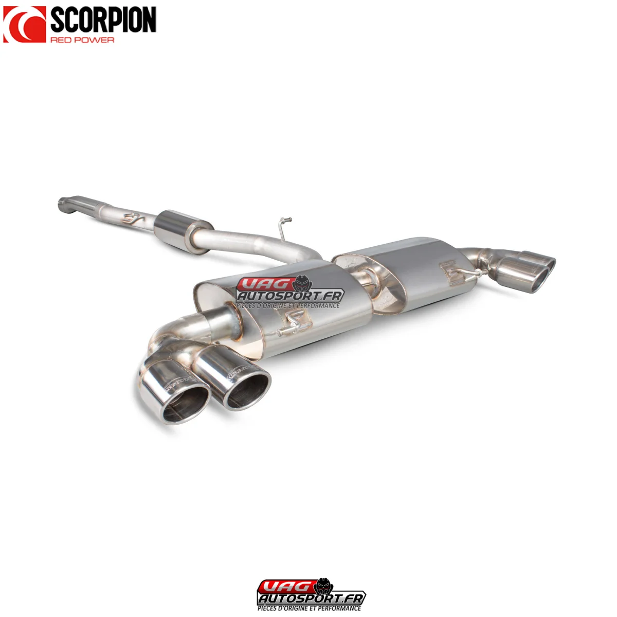 Catback inox intermédiaires d’échappement Audi TFSi Quattro SAU047 Scorpion Saldi Straordinari Offerte Speciali Disponibili Adesso