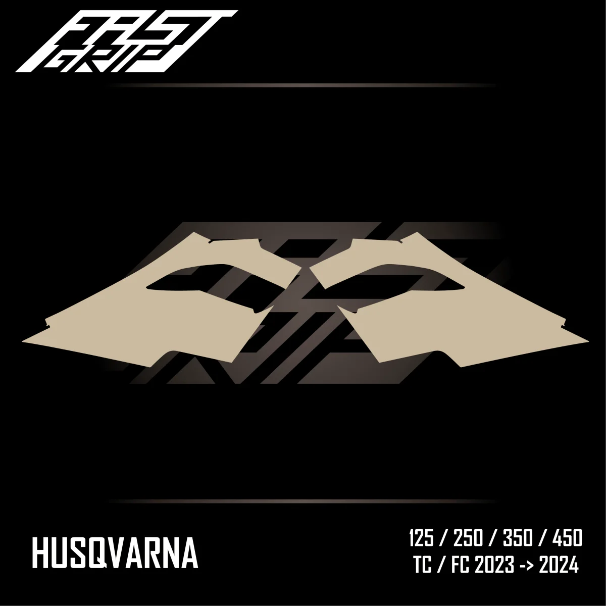 Kit protection ouïes radiateur Husqvarna 250 /450 TC FC FULL GRIP Transparent Expériences Mémorables Extérieur