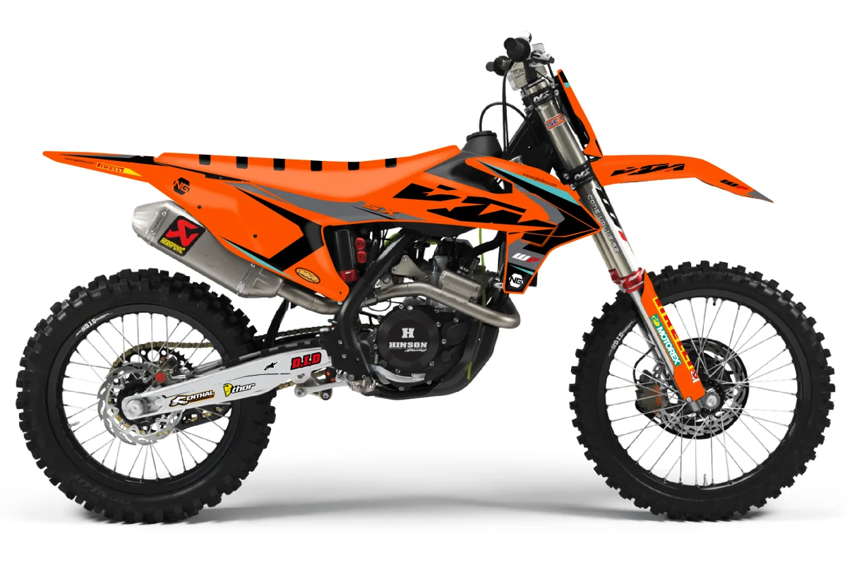 Kit déco NG KTM 125 / 250 / 300 / 450 SX / SXF 2019 -> 2022 | MINT Series - Tout pour Créer des Expériences Mémorables en Extérieur - {'count': 1, 'name': 'marques'}