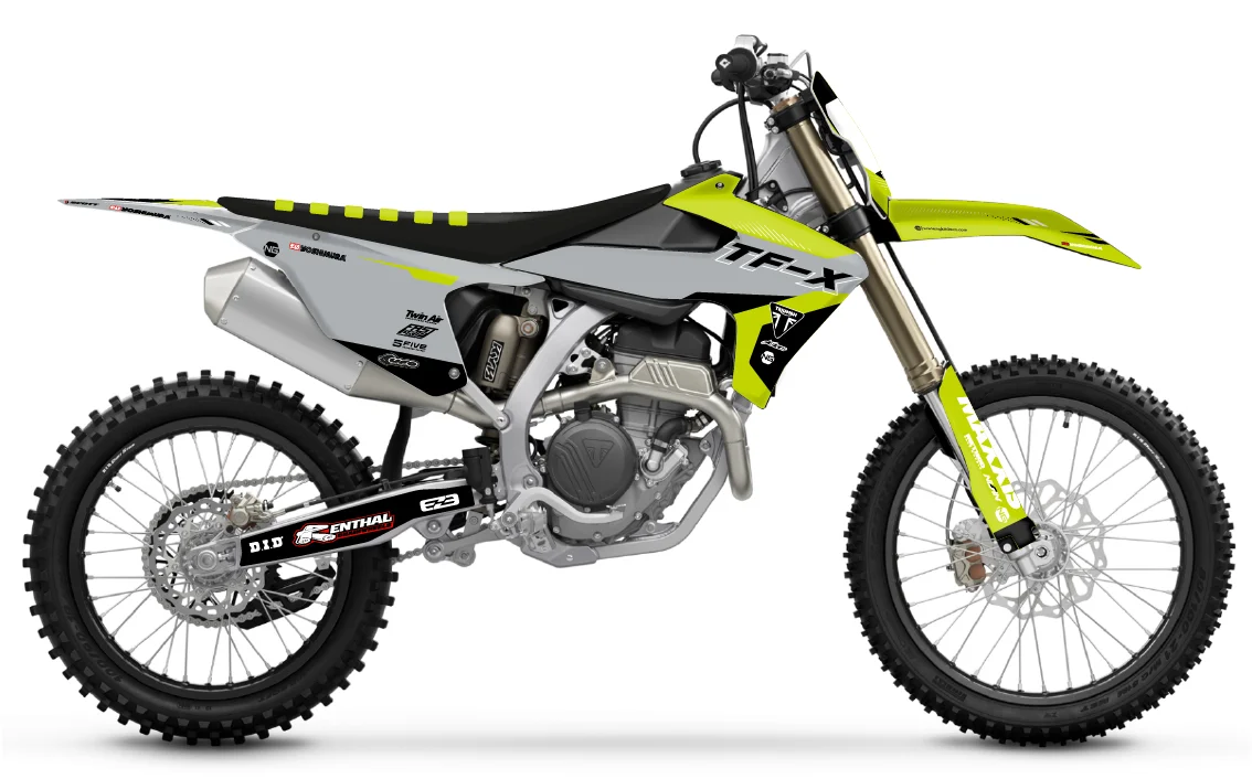 Kit déco NG Triumph 250 TF 2024 -> 2026 | 450 TF 2025 -> 2026 BIONIC Series - Tout pour Créer des Expériences Mémorables en Extérieur - {'count': 22, 'name': 'TF'}