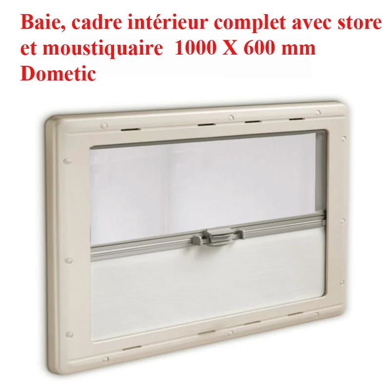 Dometic, Cadre intérieur complet S3/S4 avec store occultant blanc et moustiquaire blanc, 1000x600mm – délais nous contacter tel 01.84.20.86.07 - Accessoires Outdoor pour Plus de Liberté de Mouvement - {'count': 2, 'name': 'Intérieur'}
