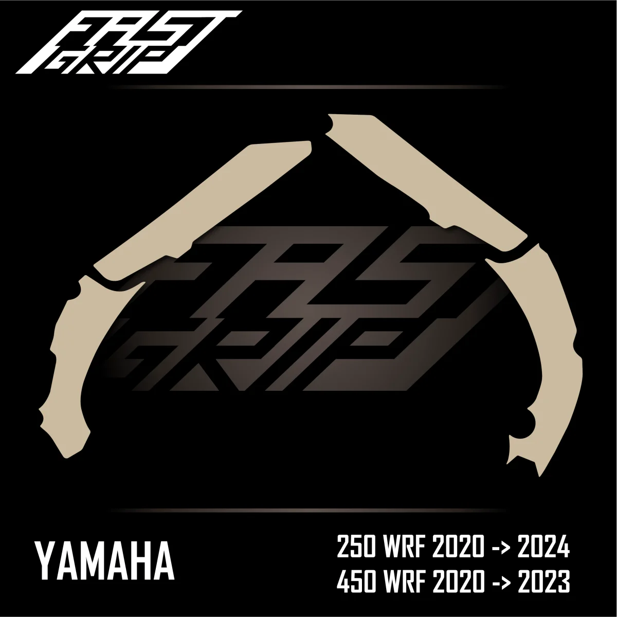 Kit autocollant protection cadre Yamaha 250 WRF 2020 -> 2024 / 450 WRF 2020 -> 2023 FULL GRIP Transparent - Tout pour Créer des Expériences Mémorables en Extérieur - {'count': 1, 'name': 'KTM'}