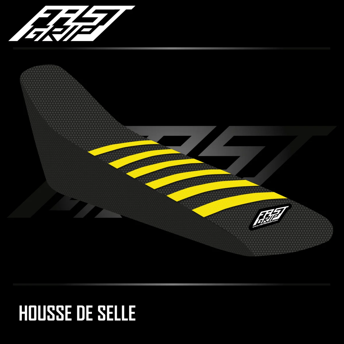 Housse selle SUZUKI RMZ 2010 -> RMZ -> Noire Jaune Expériences Mémorables Extérieur