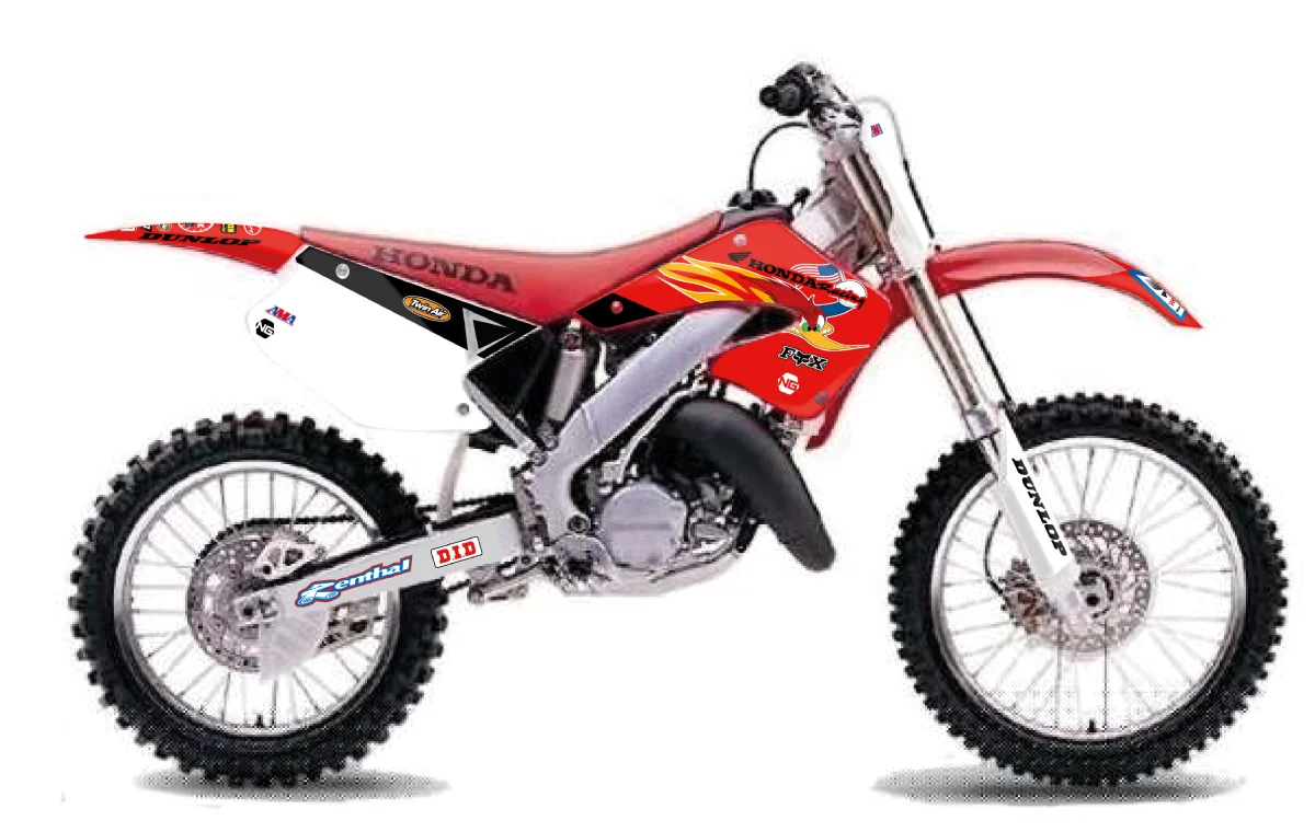 Kit déco NG Honda 125 / 250 CR 2000 -> 2001 | WOODY - Tout pour Créer des Expériences Mémorables en Extérieur NORRIS53 | Woodys Eyewear