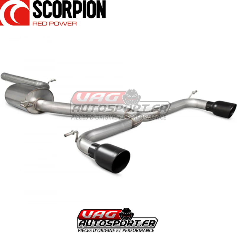 Cat-back sans intermédiaire Golf MK7.5 GTi – SVWS056C – Scorpion - Saldi Straordinari – Offerte Speciali Disponibili Adesso - 6 gti