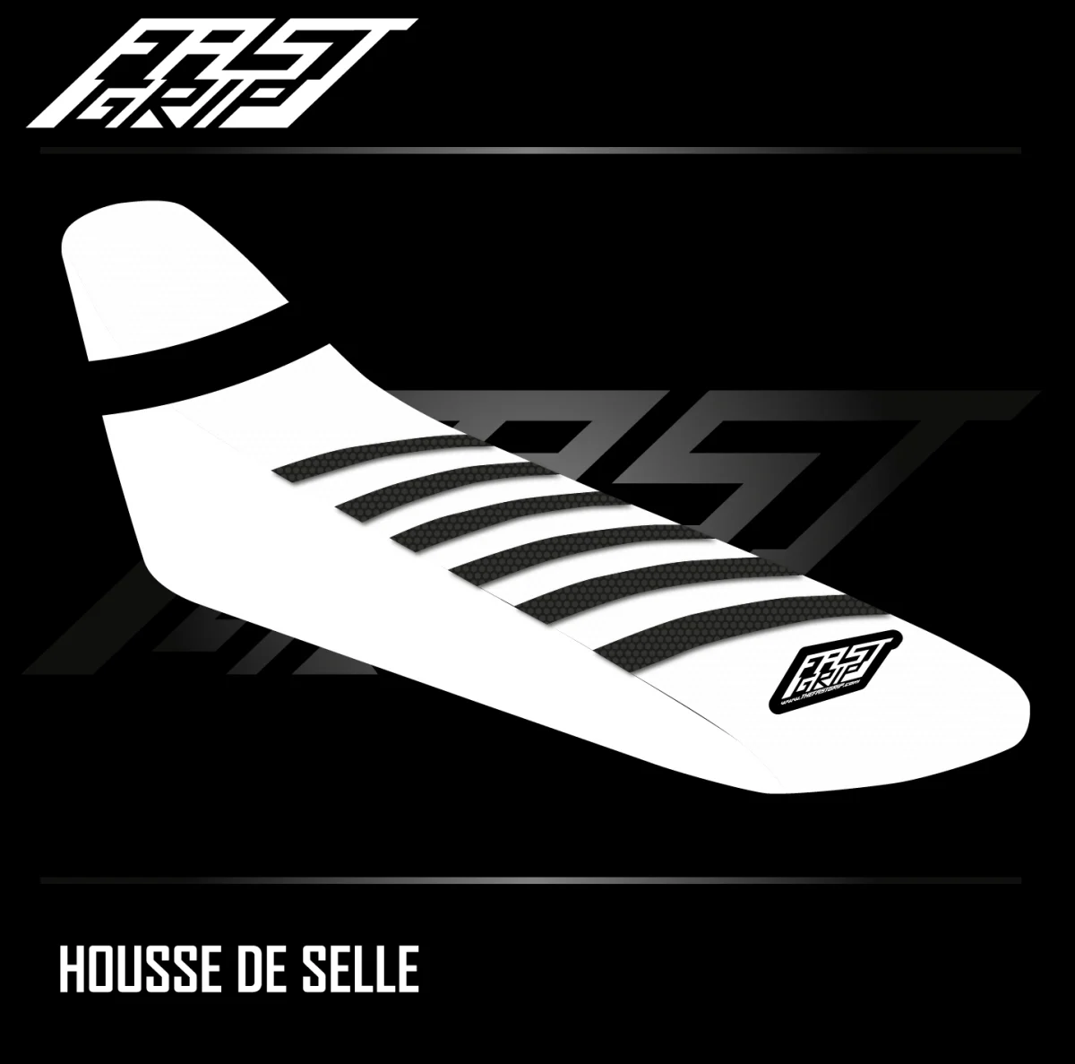 Housse de selle FANTIC 250 XXF 2025 -> 2026 / 450 XXF 2023 -> 2026 Blanche | Noire - Tout pour Créer des Expériences Mémorables en Extérieur Housse de selle Most Evo Fantic 50