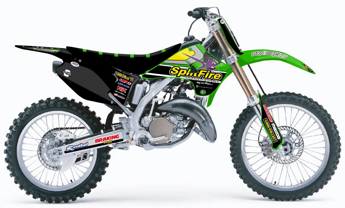 Kit déco NG Kawasaki 125 / 250 KX 2003 -> 2008 | SPLITFIRE - Tout pour Créer des Expériences Mémorables en Extérieur BMW