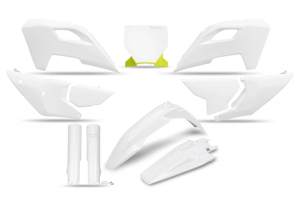 Plastique UFO Husqvarna 125 / 250 / 350 / 450 TC / FC 2023 -> 2024 Kit complet - Tout pour Créer des Expériences Mémorables en Extérieur - kit déco husqvarna 250 tc kit expérience extérieur