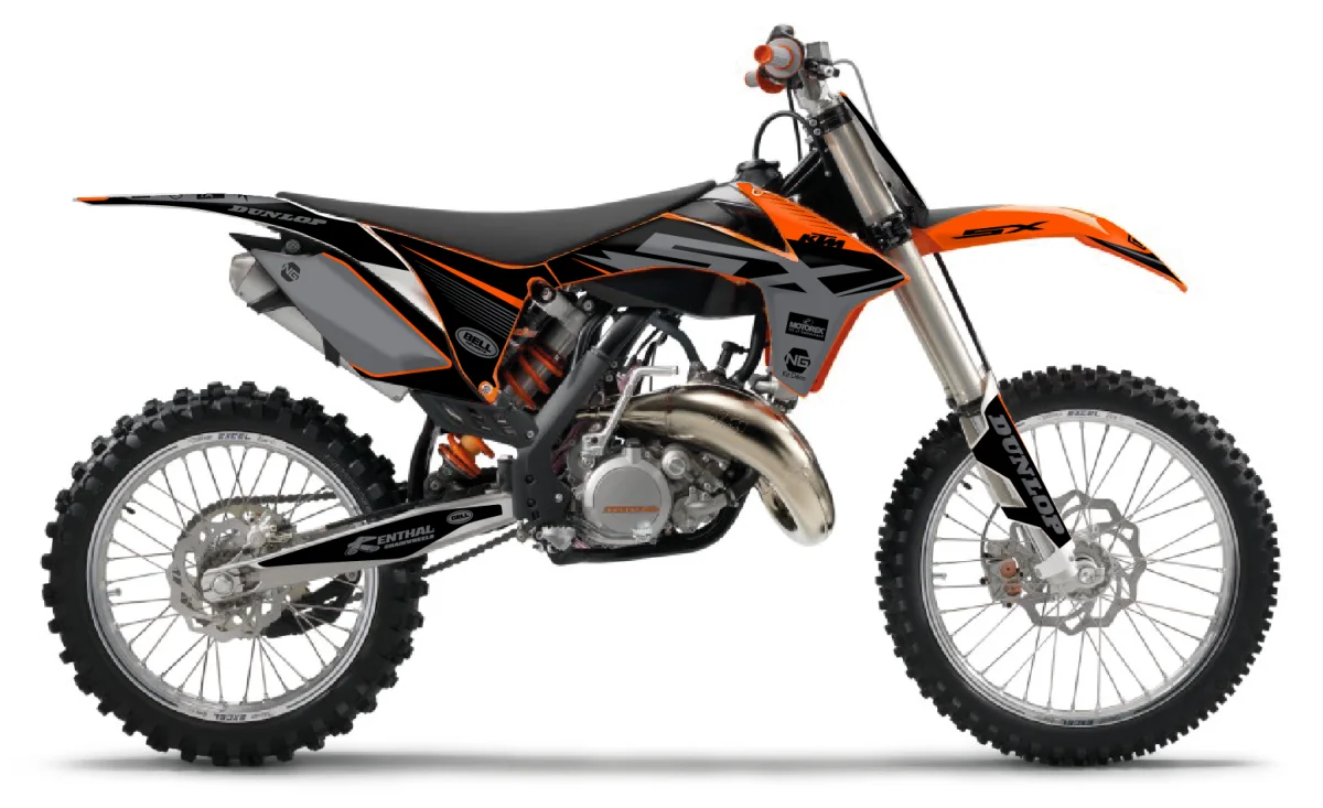Kit déco NG KTM 125 / 250 / 300 / 450 SX / SXF 2011 -> 2012 | SB Series - Tout pour Créer des Expériences Mémorables en Extérieur KPCD15 | Chariots élévateurs | Nicosail