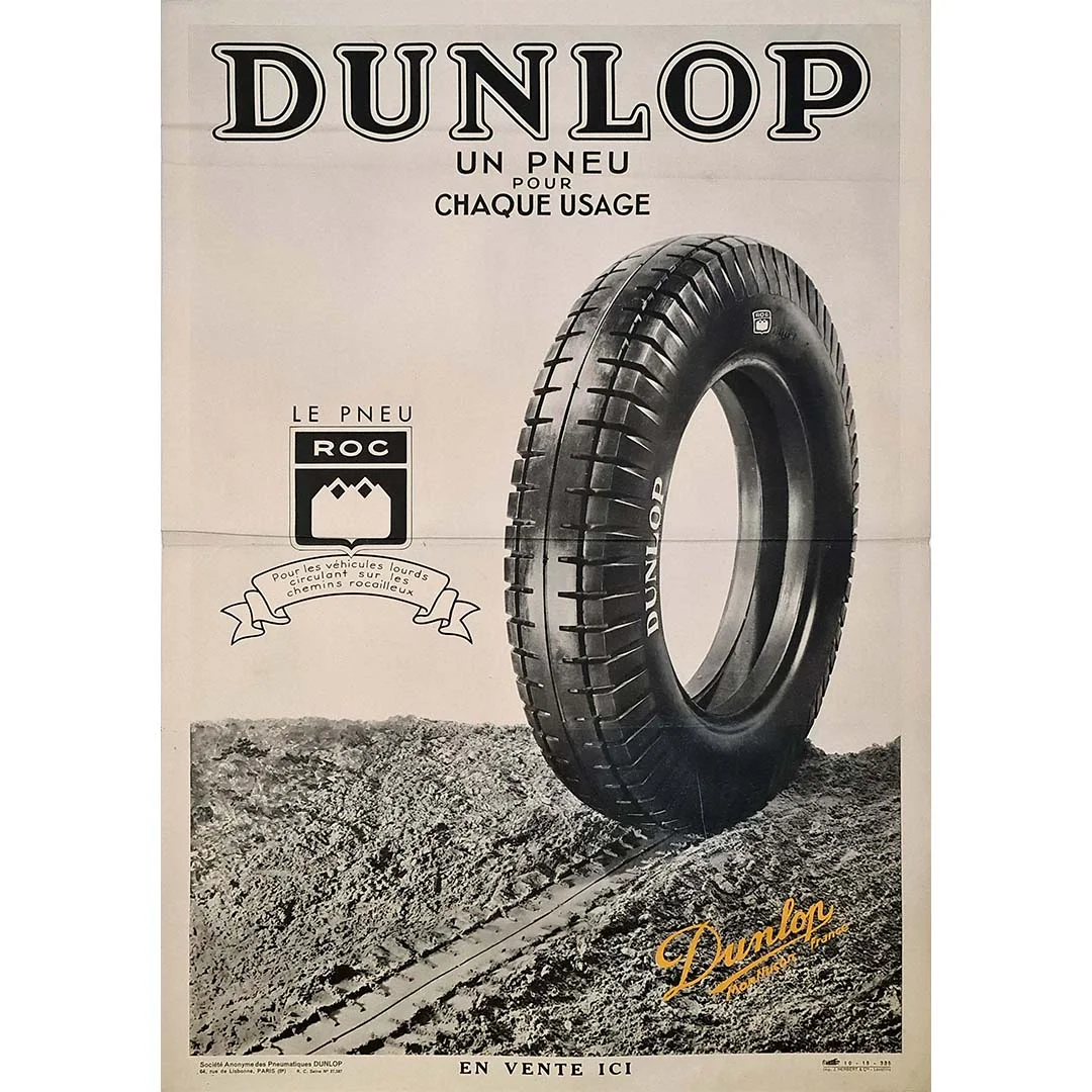 Dunlop Fournisseur un pneu pour chaque utilisation 1935 - Saldi Straordinari – Offerte Speciali Disponibili Adesso