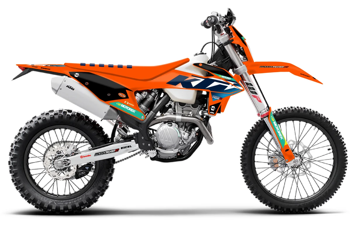 Kit déco NG KTM 125 / 250 / 300 / 350 / 450 / 500 EXC / EXCF / TPI 2020 -> 2023 | MT81 2025 Team - Tout pour Créer des Expériences Mémorables en Extérieur - {'count': 1, 'name': 'photos'}