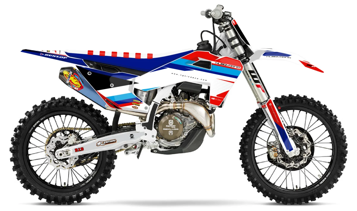 Kit déco NG Husqvarna 125 / 250 / 300 / 450 TC / FC 2025 -> 2027 | PATRIOT Séries - Tout pour Créer des Expériences Mémorables en Extérieur - {'count': 2, 'name': 'Continental'}